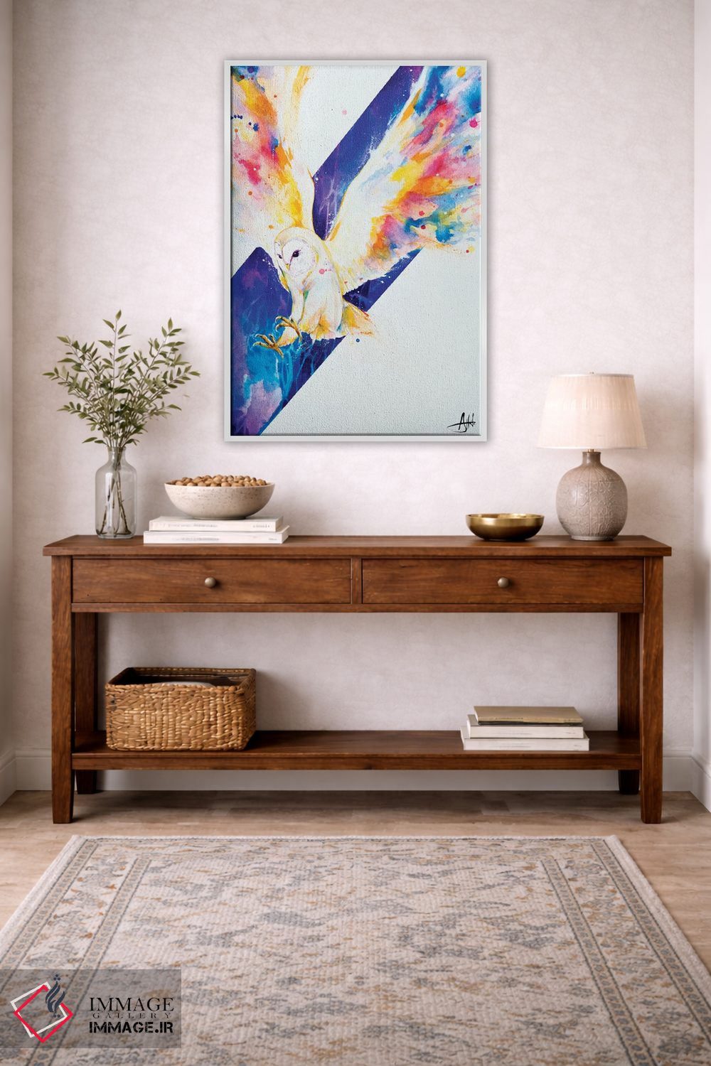 تابلو دکوراتیو هکتور اثر مارک آلانته - D2W