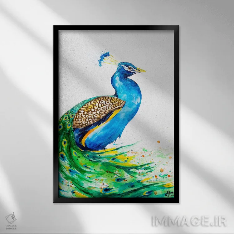 تابلو دکوراتیو آفرودیت اثر مارک آلانته - نمای قابدار مشکی