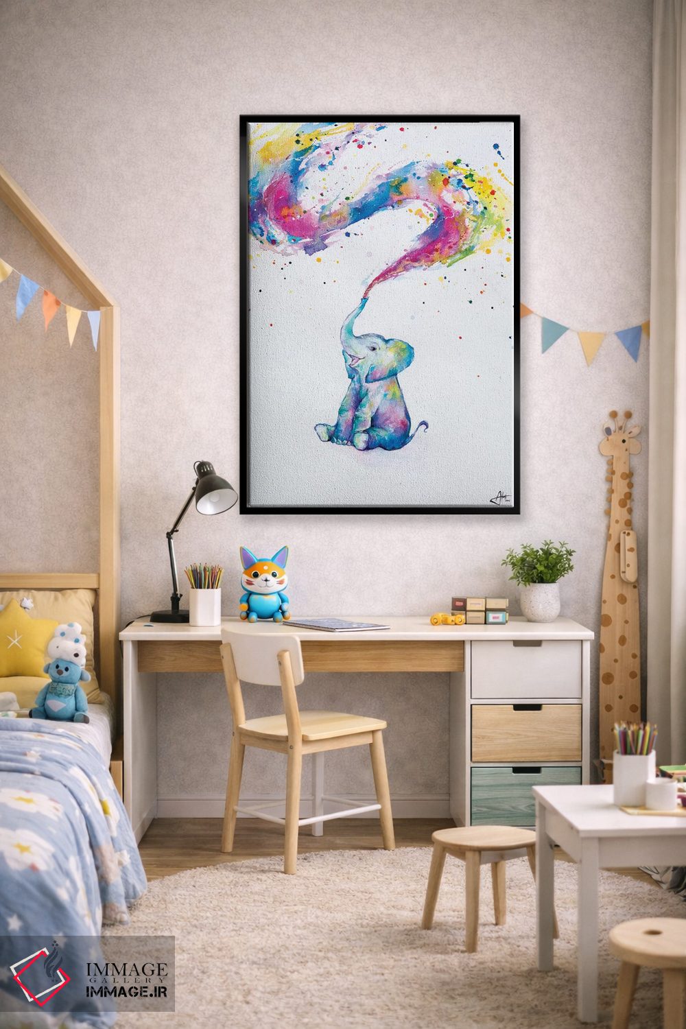 تابلو دکوراتیو بهار اثر مارک آلانته - D1B