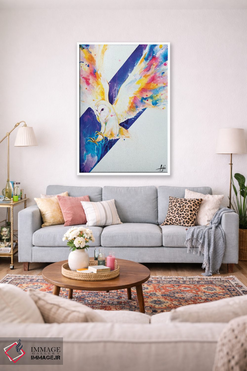 تابلو دکوراتیو هکتور اثر مارک آلانته - D1W