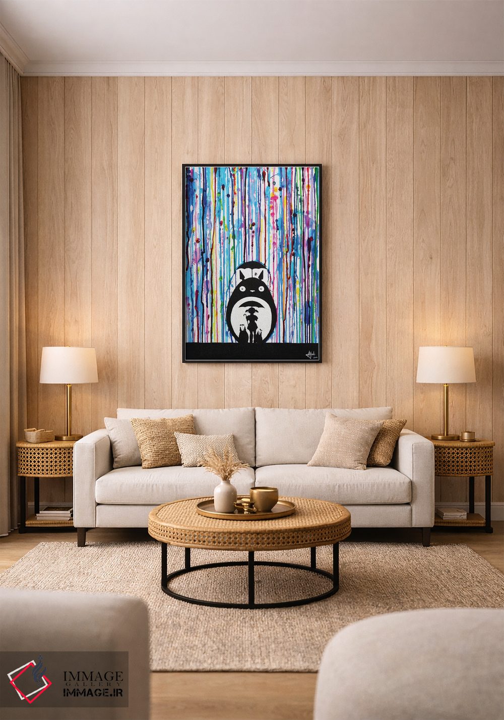 تابلو دکوراتیو همسایه ها اثر مارک آلانته - D2B