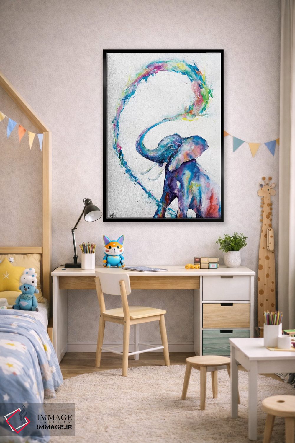 تابلو دکوراتیو وریس اثر مارک آلانته - D2B