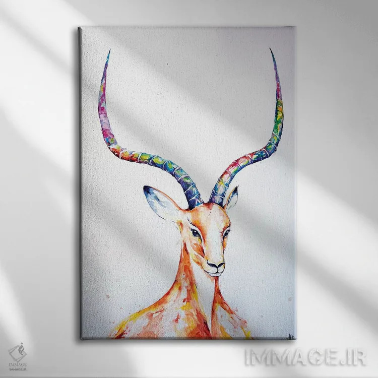 تابلو دکوراتیو قلعه اثر مارک آلانته - نمای روبهرو روی دیوار