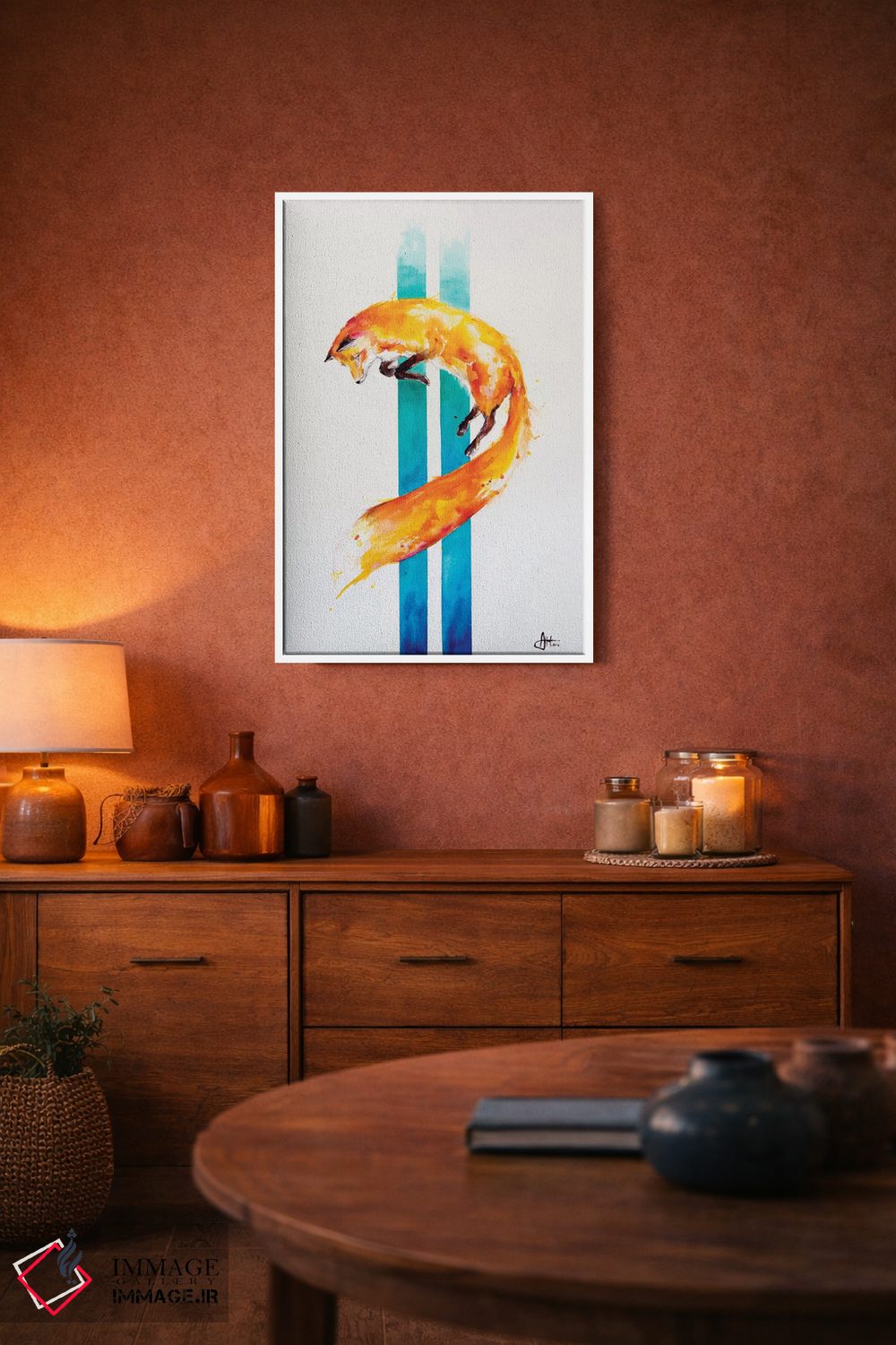 تابلو دکوراتیو همان گونه که در بالا، در پایین اثر مارک آلانته - D2W