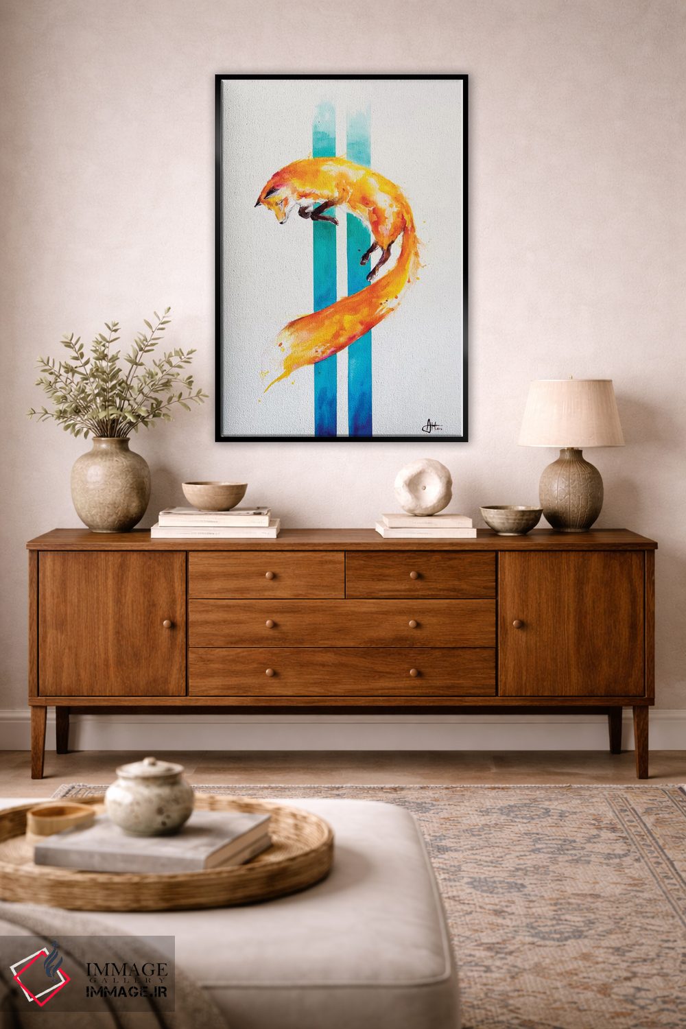 تابلو دکوراتیو همان گونه که در بالا، در پایین اثر مارک آلانته - D4B