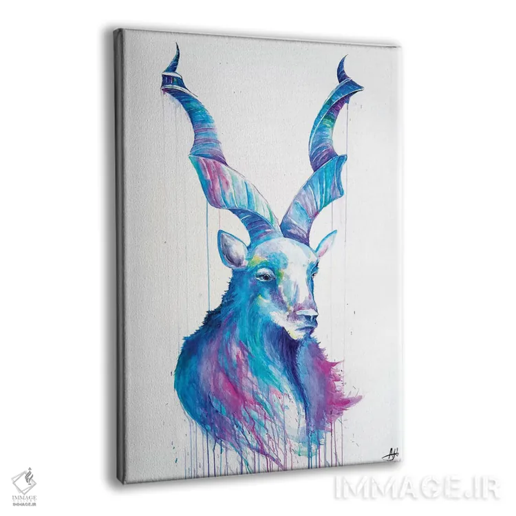 تابلو دکوراتیو شیرو اثر مارک آلانته - نمای پرسپکتیو محصول