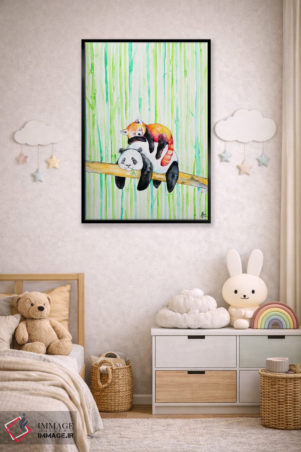 تابلو دکوراتیو لالایی اثر مارک آلانته - D6B