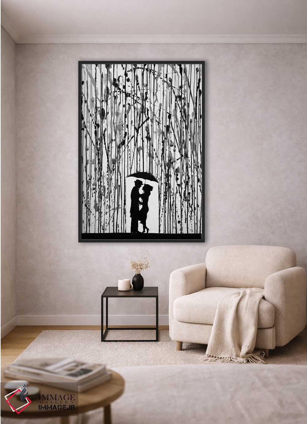 تابلو دکوراتیو فیلم نوآر اثر مارک آلانته - D2B