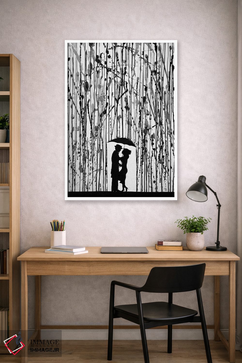 تابلو دکوراتیو فیلم نوآر اثر مارک آلانته - D1W