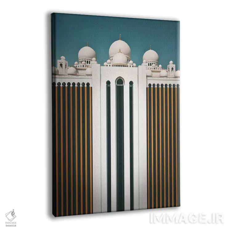 تابلو دکوراتیو ستون های اسلام اثر مارکوس هنن - نمای پرسپکتیو محصول