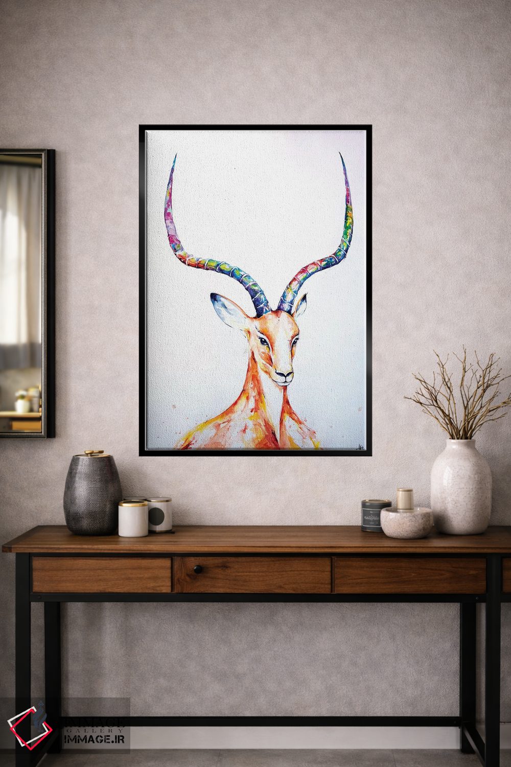 تابلو دکوراتیو قلعه اثر مارک آلانته - D2B