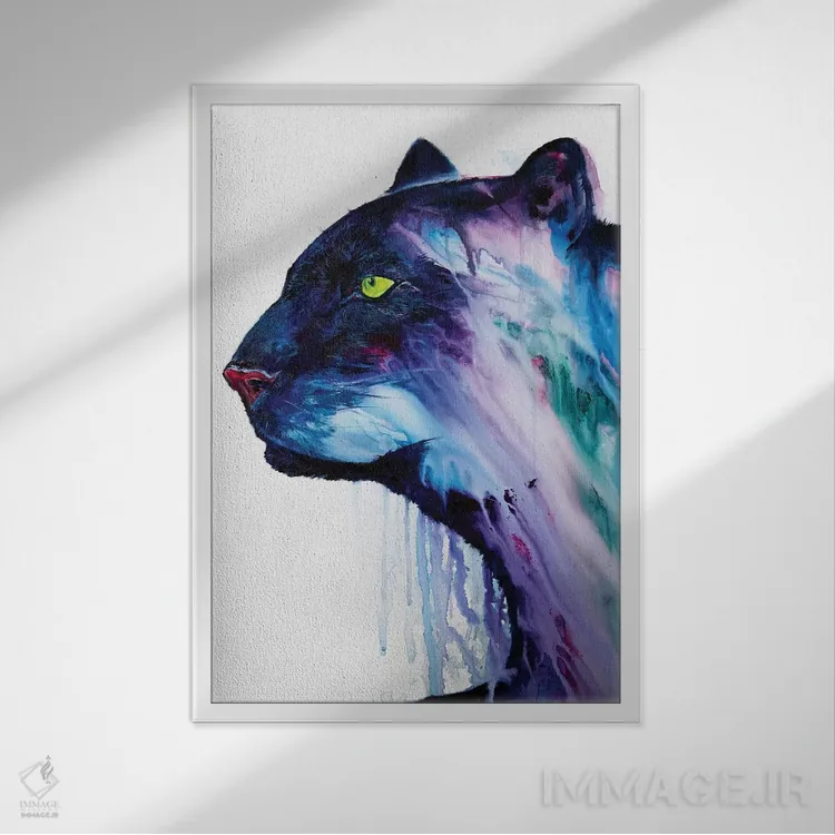 تابلو دکوراتیو اورفئوس اثر مارک آلانته - نمای قابدار سفید