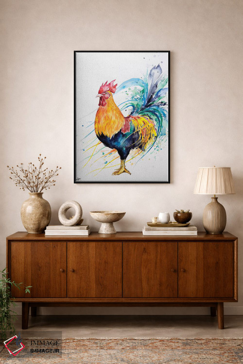 تابلو دکوراتیو توده هیزم اثر مارک آلانته - D1B