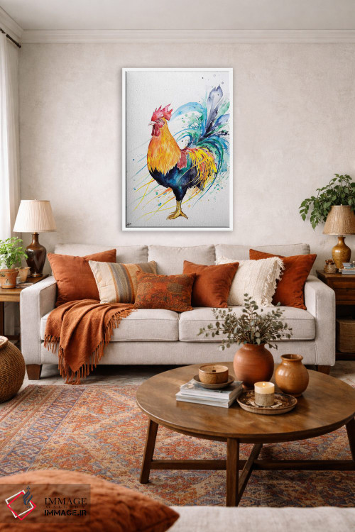 تابلو دکوراتیو توده هیزم اثر مارک آلانته - D2W