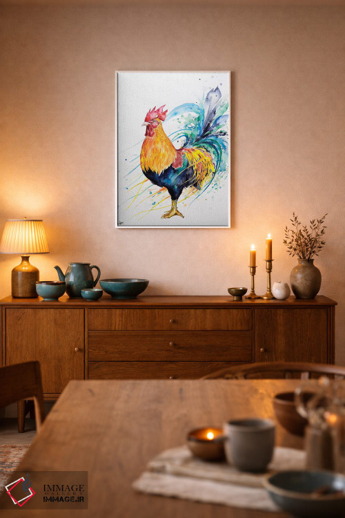 تابلو دکوراتیو توده هیزم اثر مارک آلانته - D4W