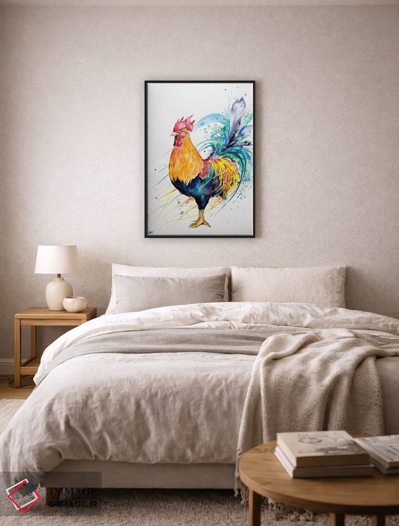 تابلو دکوراتیو توده هیزم اثر مارک آلانته - D5B