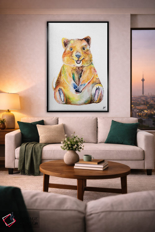 تابلو دکوراتیو کوکا اثر مارک آلانته - D3B