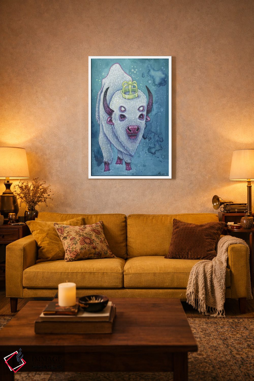 تابلو دکوراتیو بوری اثر مگان ماژوسکی - D2W