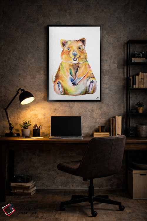 تابلو دکوراتیو کوکا اثر مارک آلانته - D6B