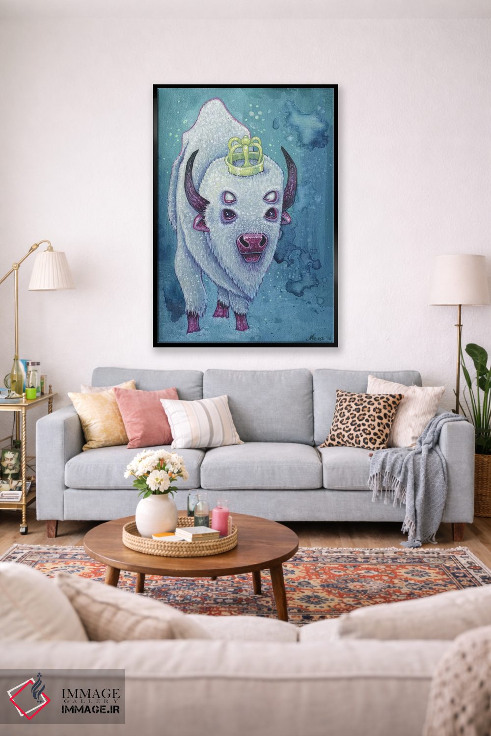 تابلو دکوراتیو بوری اثر مگان ماژوسکی - D1B