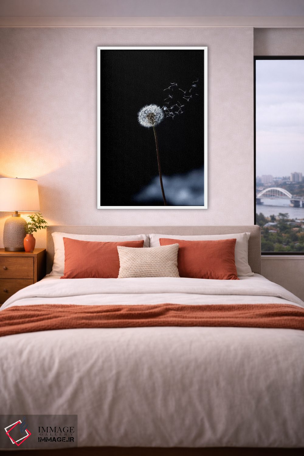 تابلو دکوراتیو تنها یک وزش باد اثر مارکو کارماسی - D2W