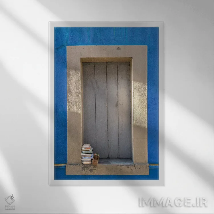 تابلو دکوراتیو رنگ پروانس اثر مارکو کارماسی - نمای قابدار سفید