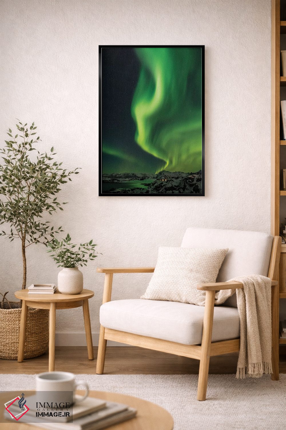 تابلو دکوراتیو شفق شمالی اثر مارکو کارماسی - D2B