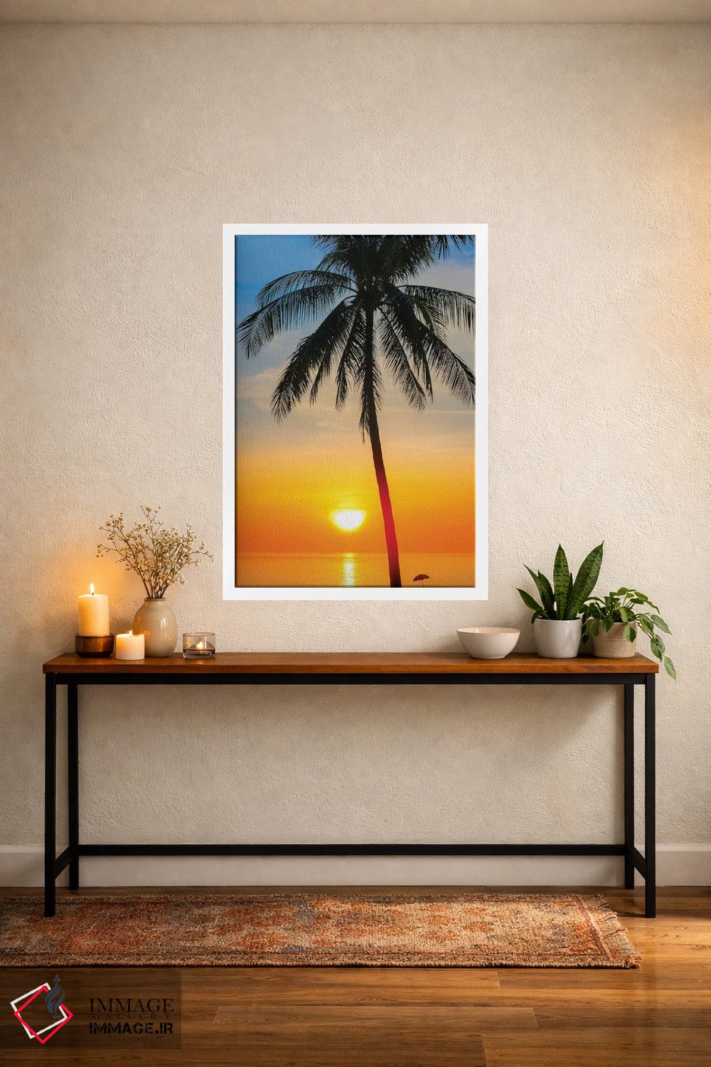 تابلو دکوراتیو غروب تایلند اثر مارکو کارماسی - D2W