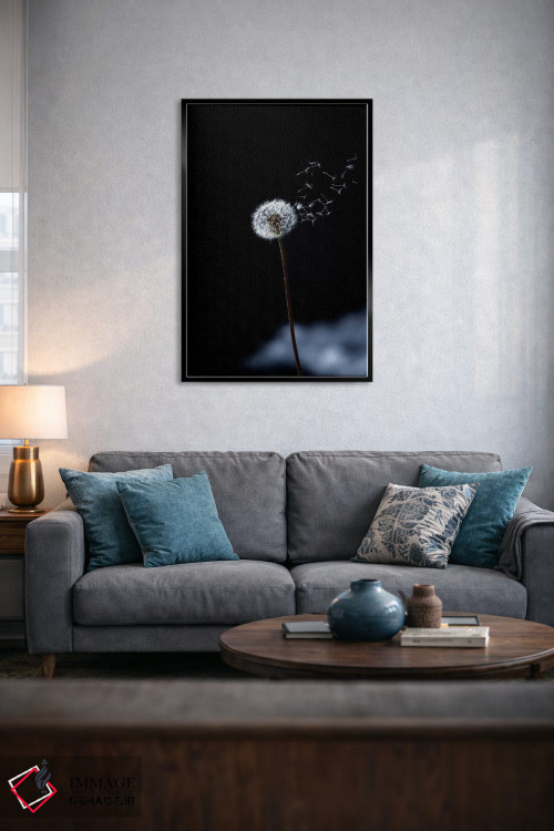 تابلو دکوراتیو تنها یک وزش باد اثر مارکو کارماسی - D5B