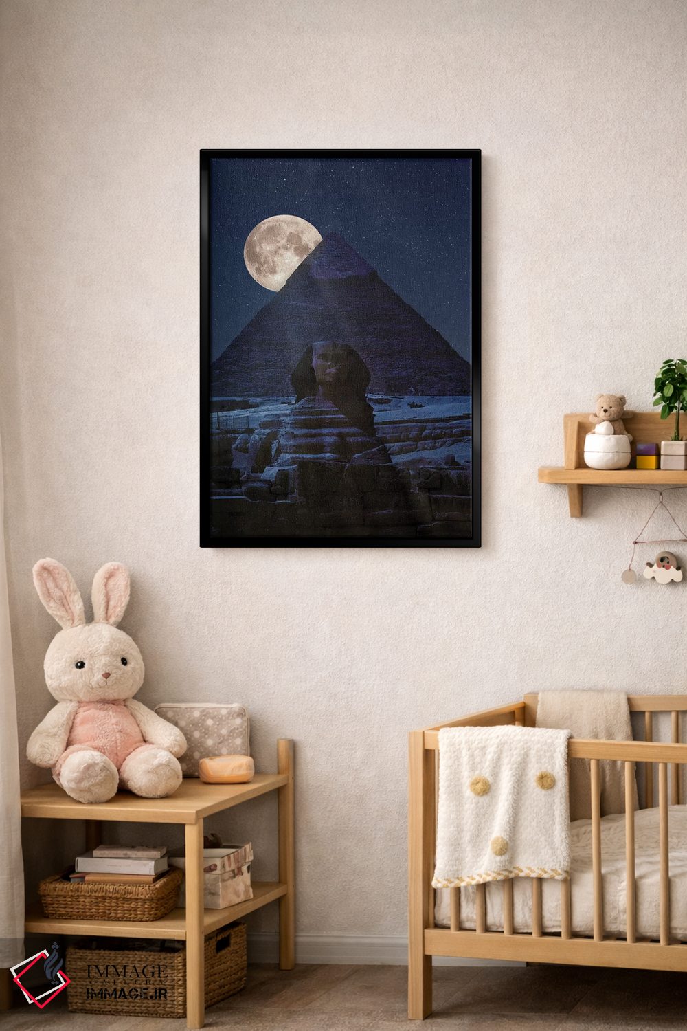 تابلو دکوراتیو سوی تاریک هرم اثر مارکو کارماسی - D4B