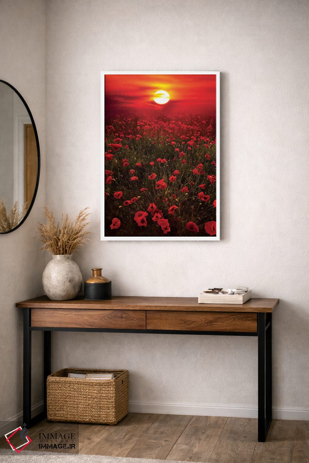 تابلو دکوراتیو غروب گرم اثر مارکو کارماسی - D3W