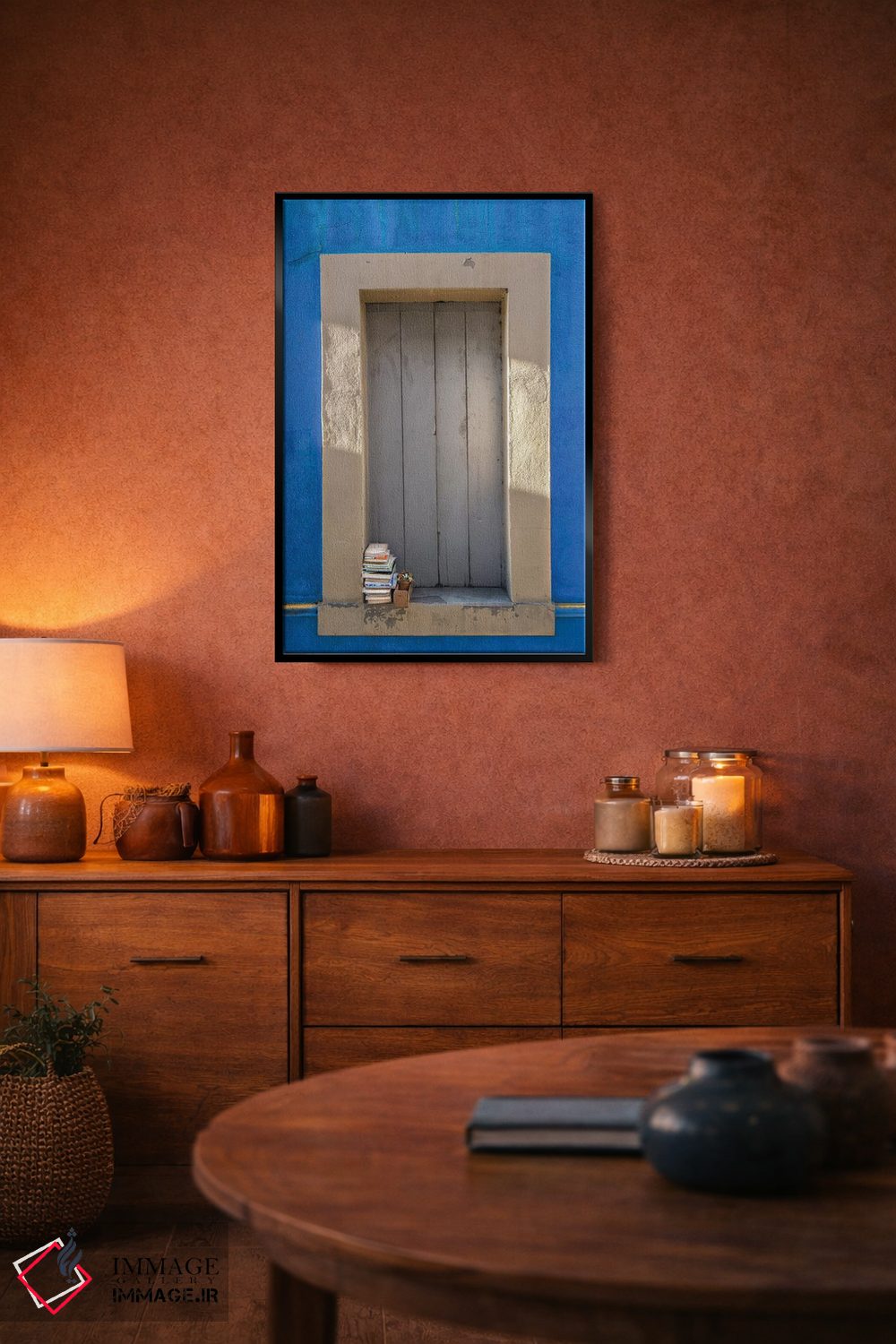 تابلو دکوراتیو رنگ پروانس اثر مارکو کارماسی - D5B