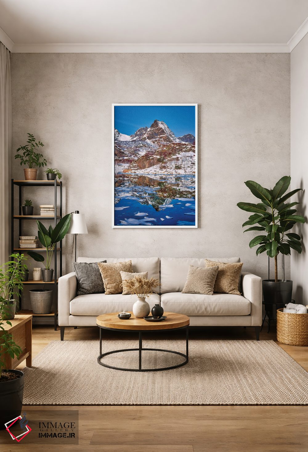 تابلو دکوراتیو انعکاس های خاص اثر مارکو کارماسی - D1W