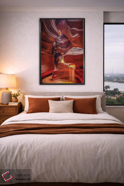 تابلو دکوراتیو شن طلایی اثر مارکو کارماسی - D4B