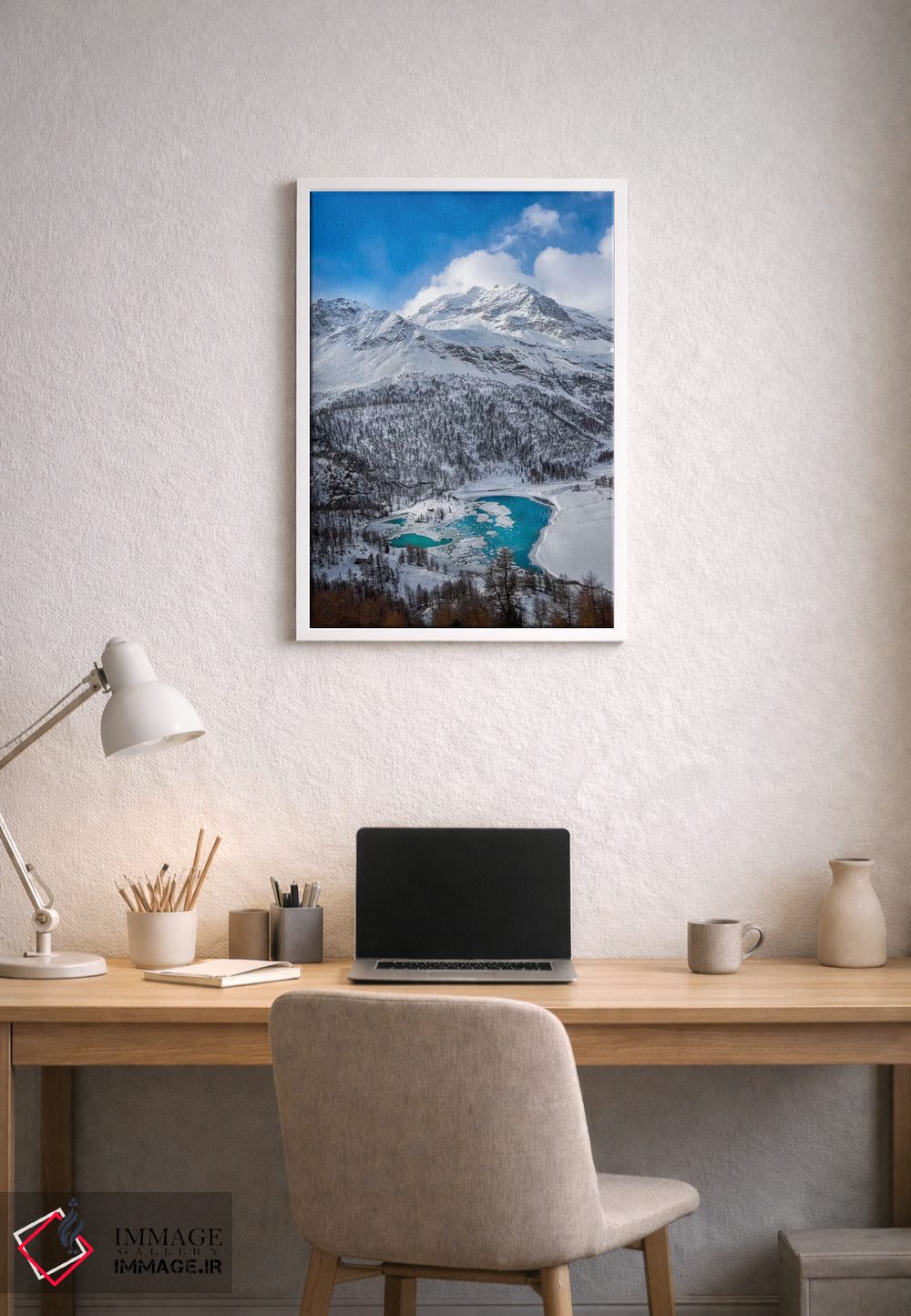 تابلو دکوراتیو قلب یخ زده اثر مارکو کارماسی - D1W