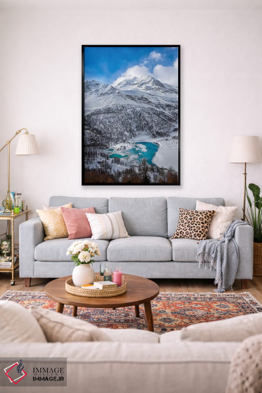 تابلو دکوراتیو قلب یخ زده اثر مارکو کارماسی - D2B