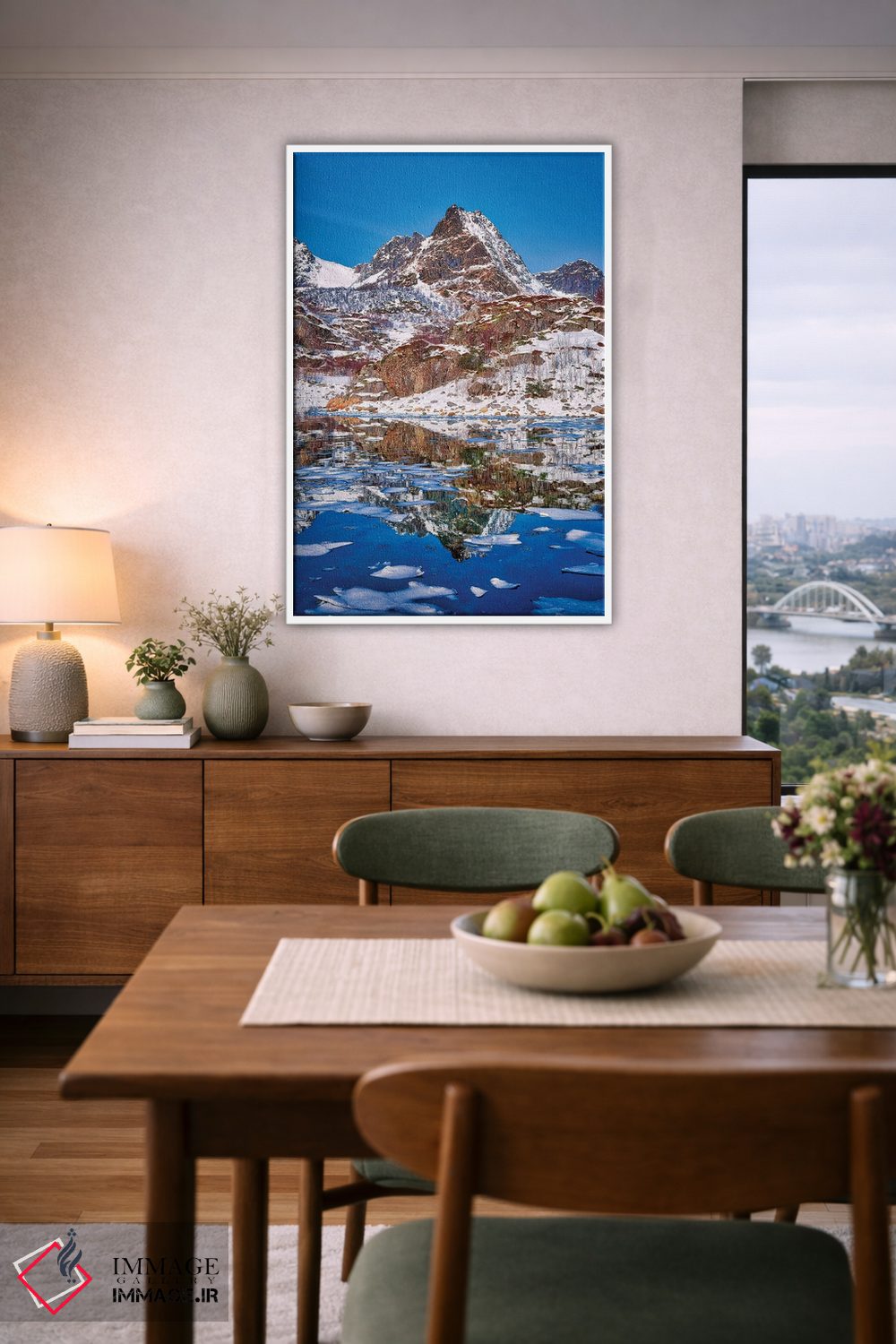 تابلو دکوراتیو انعکاس های خاص اثر مارکو کارماسی - D6W