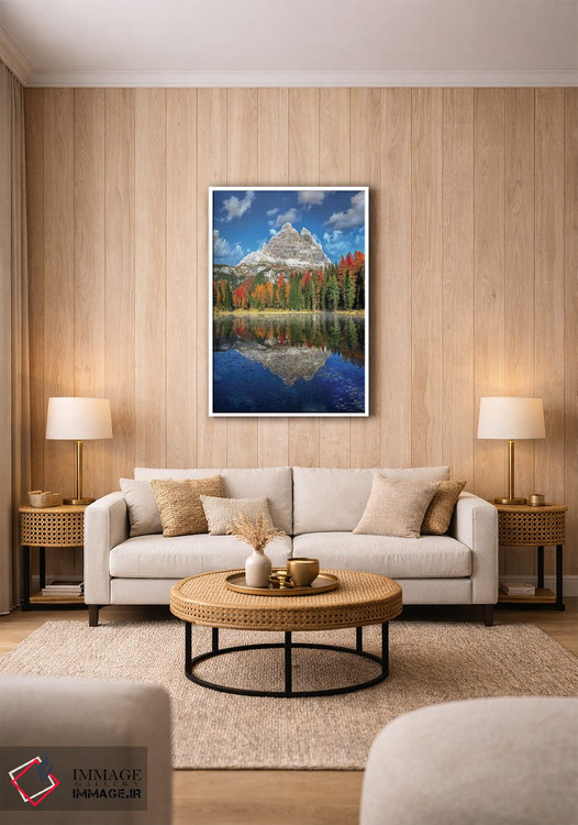 تابلو دکوراتیو تری چیمه لاواردو اثر مارکو کارماسی - D1W