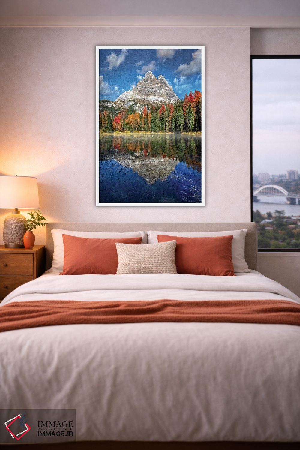 تابلو دکوراتیو تری چیمه لاواردو اثر مارکو کارماسی - D3W