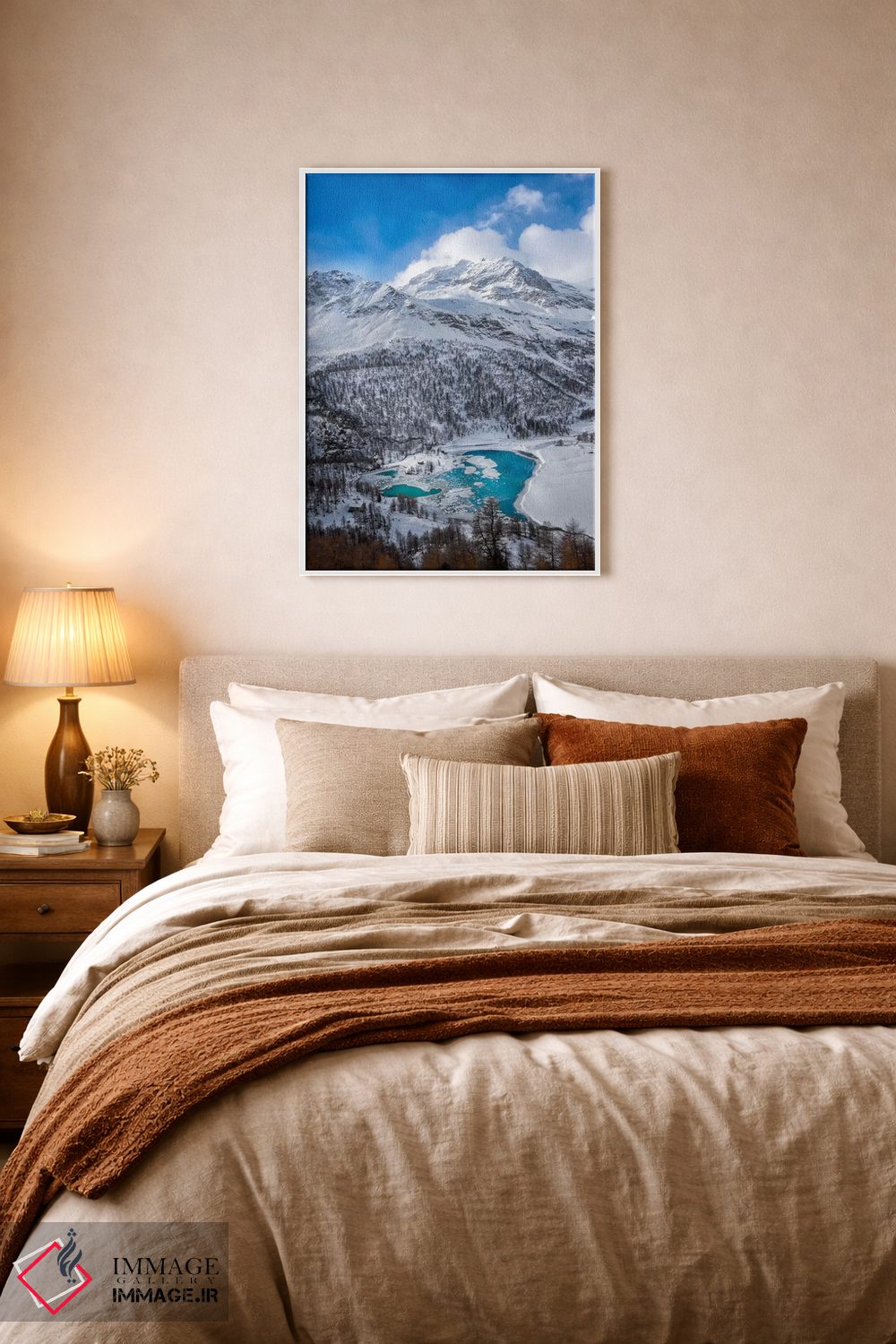 تابلو دکوراتیو قلب یخ زده اثر مارکو کارماسی - D6W