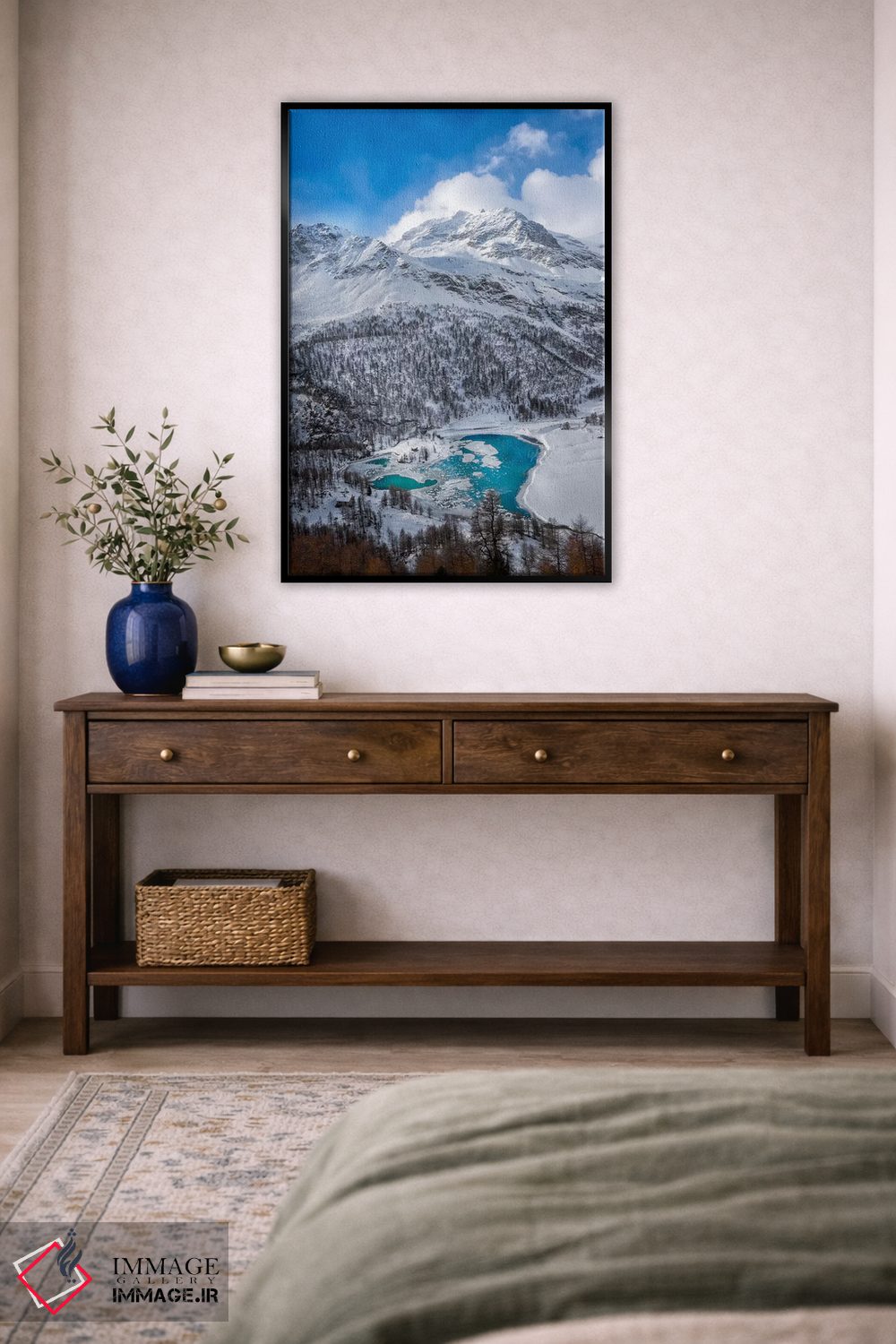 تابلو دکوراتیو قلب یخ زده اثر مارکو کارماسی - D5B