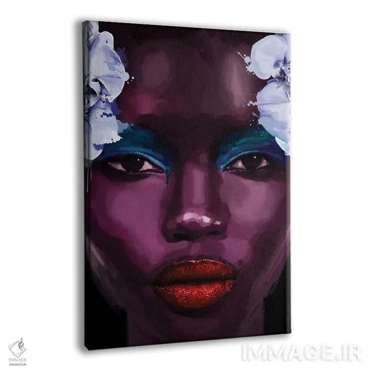 تابلو مدرن قومیت ها III اثر مارسیا آلک - نمای پرسپکتیو محصول