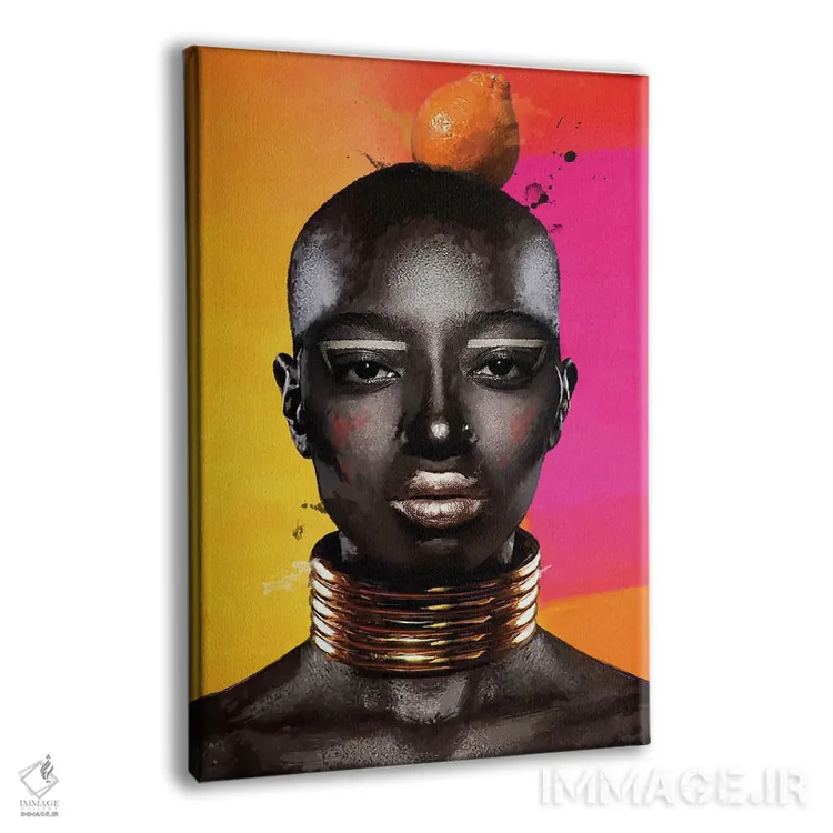 تابلو مدرن رنگ شماره III اثر مارسیا آلک - نمای پرسپکتیو محصول