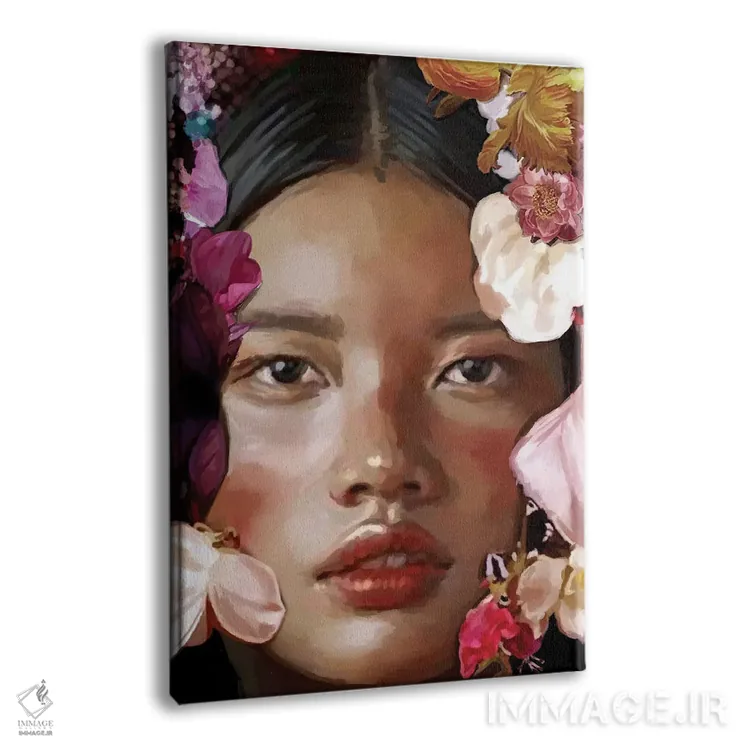 تابلو مدرن قومیت ها VII اثر مارسیا آلک - نمای پرسپکتیو محصول