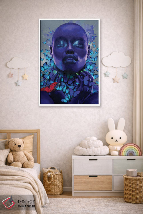 تابلو مدرن زیبایی سیاه V اثر مارسیا آلک - D2W