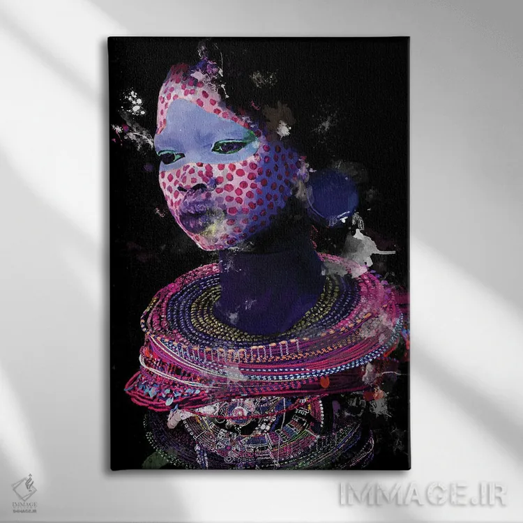 تابلو مدرن زیبایی اصیل XVI اثر مارسیا آلک - نمای روبهرو روی دیوار