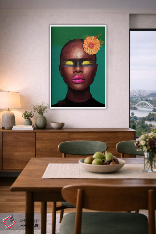 تابلو مدرن رنگ شماره II اثر مارسیا آلک - D6W