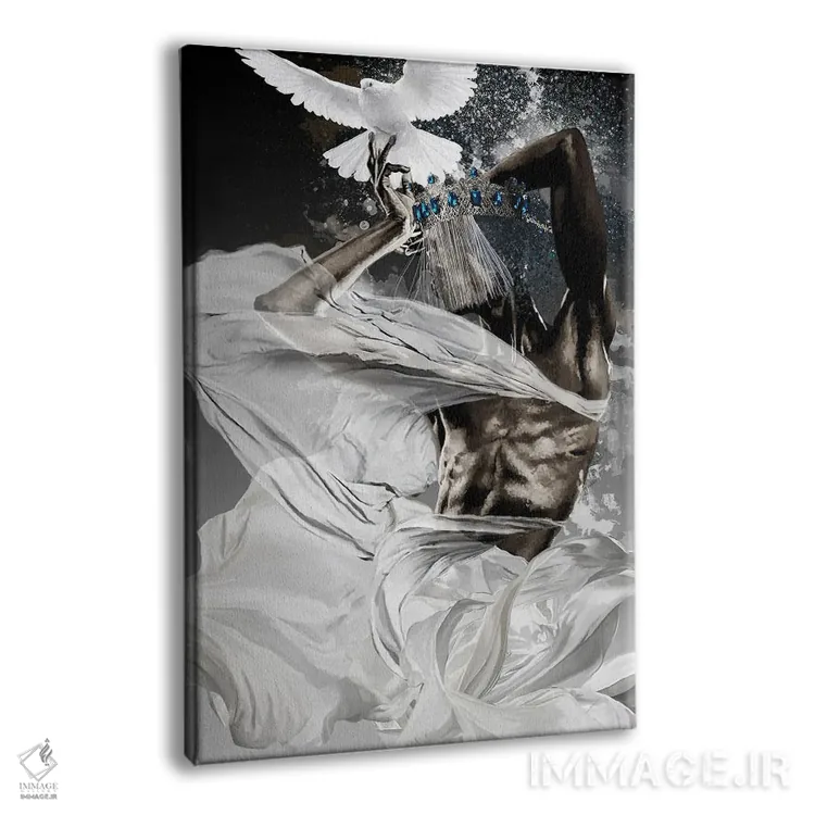 تابلو مدرن زیبایی مقدس اثر مارسیا آلک - نمای پرسپکتیو محصول