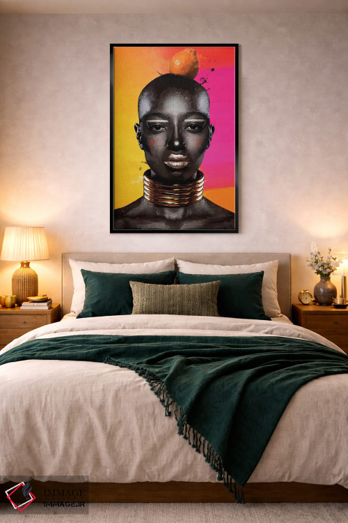 تابلو مدرن رنگ شماره III اثر مارسیا آلک - D6B