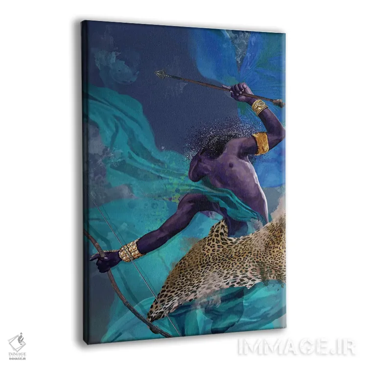 تابلو مدرن زیبایی مقدس اثر مارسیا آلک - نمای پرسپکتیو محصول